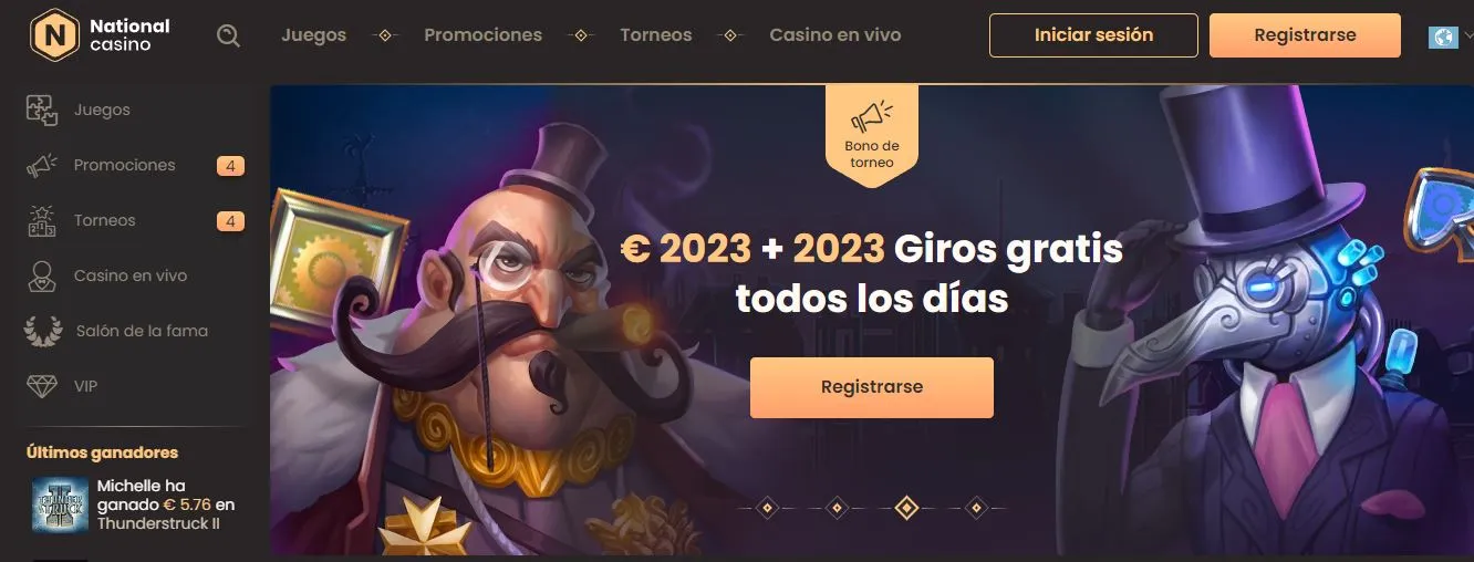 National casino cuenta con una gran variedad de tragamonedas Mejores casinos tragamonedas