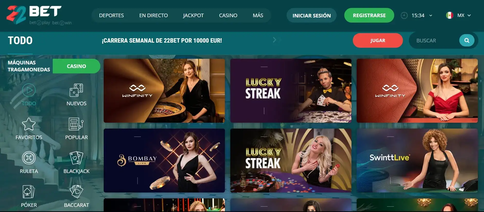 Sitio web de 22bet mx online casinos 22bet